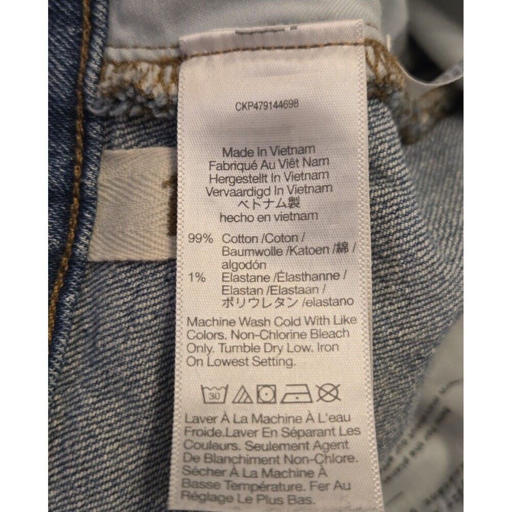 Madewell Curvy '90s Straight Jeans Medium Wash High Rise Straight Leg Stretch 29 - Picture 7 of 10